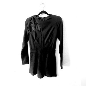 Bebe Dress one piece ShortSuit Black